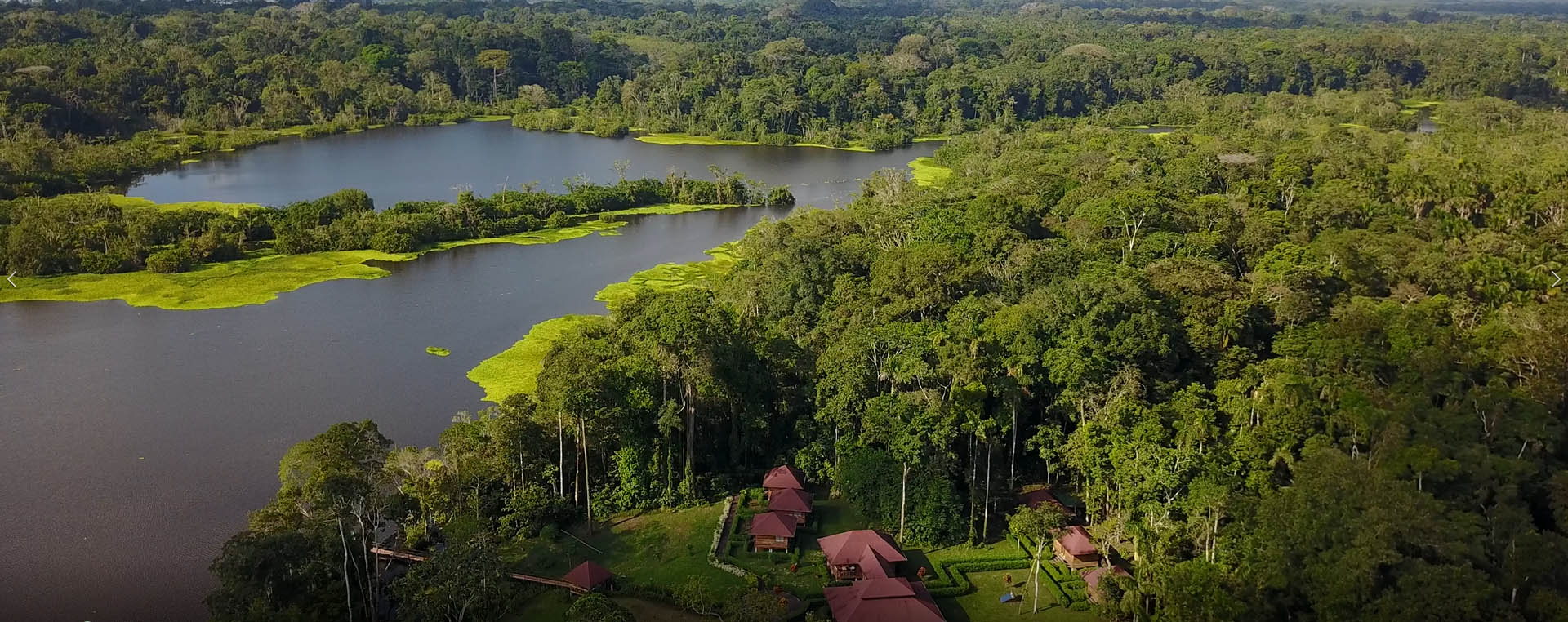 Lake at Eden Amazon Lodge